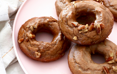 Healthy Baked Carrot Donuts