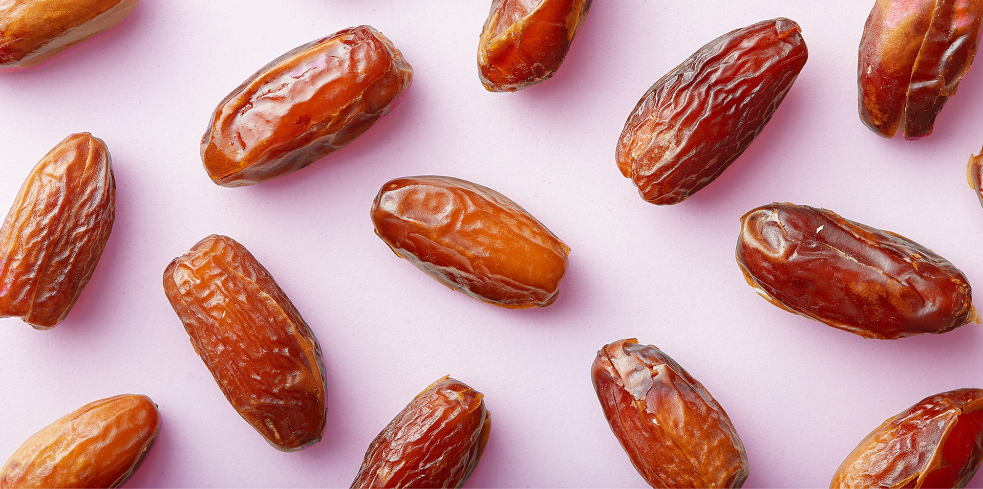 Liva Date Fruit with pink background