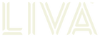 Liva Foods golden logo with white background