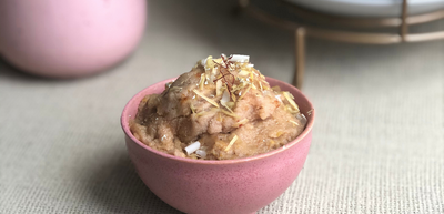 Healthy Almond Halwa