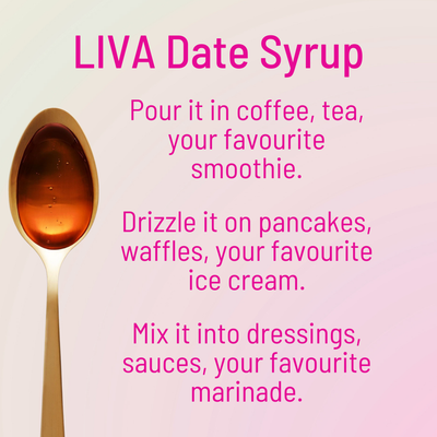 LIVA 100% Pure Organic Date Syrup 400G