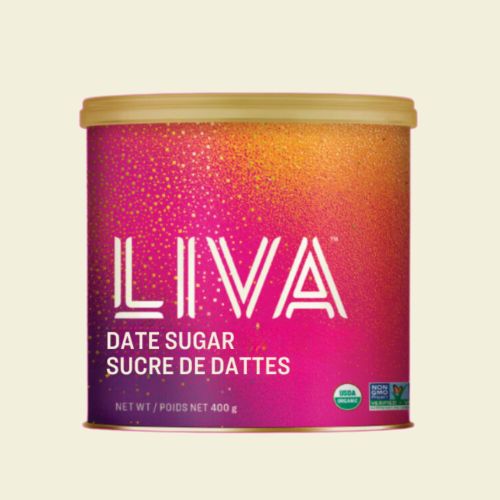 LIVA 100% Pure Organic Date Sugar 400G Canister