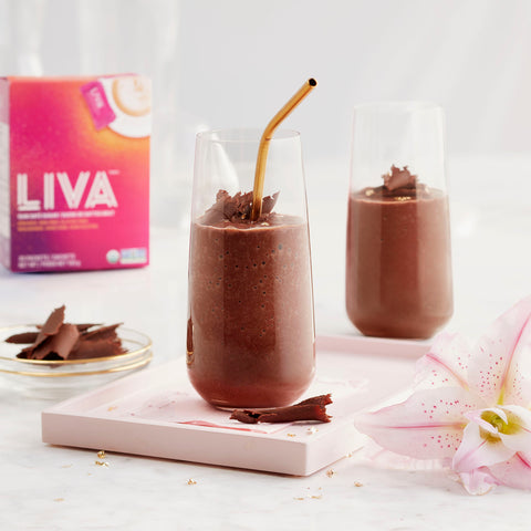 simple chocolate smoothie