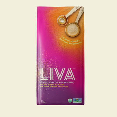 LIVA 100% Pure Organic Date Sugar 1kg