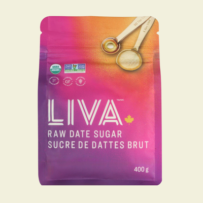 LIVA 100% Pure Organic Date Sugar 400G